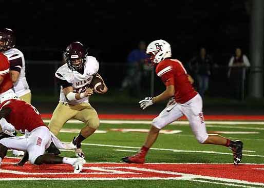 Bremond homecoming game vs. Milano